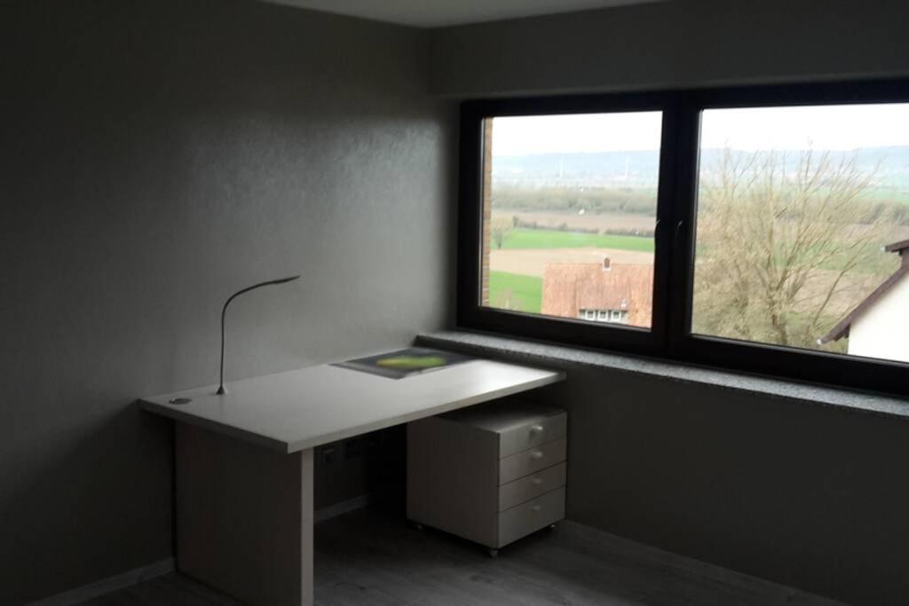 Ferienwohnung Weserblick Hessisch Oldendorf Exterior foto